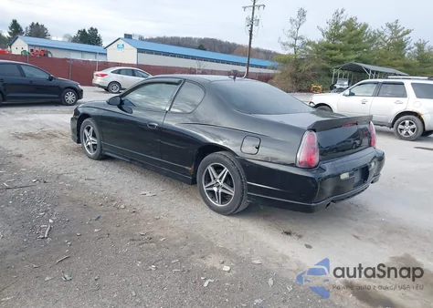 2005 Chevrolet Monte Carlo Supercharged Ss z USA, uszkodzony, nr VIN 2G1WZ151X59250603